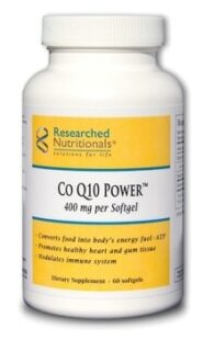 Co Q10 Power™ (400 mg softgel) - GMO-free/Soy-free