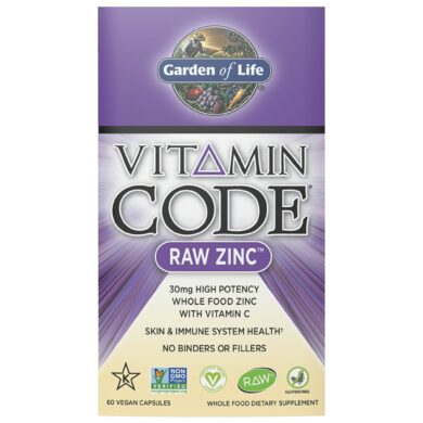 Vitamin Code RAW Zinc - 60 capsules