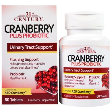 Cranberry Plus Probiotic, 60 Tablets