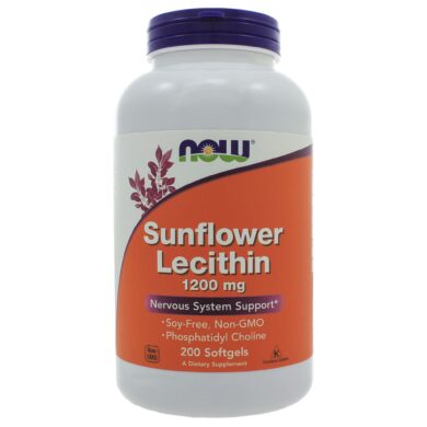 Sunflower Lecithin 1200mg - 200 softgels