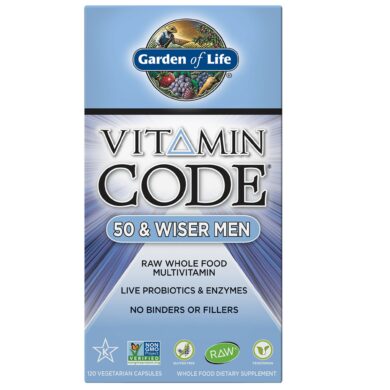 Vitamin Code 50 and Wiser Mens Multi - 120 capsules