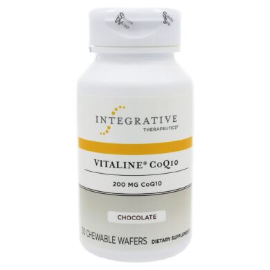 Vitaline CoQ10 200mg Chewable Chocolate - 30 wafers