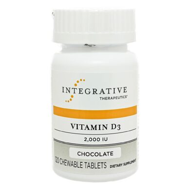 Vitamin D3 2000IU Chewable/Chocolate - 120 chewables