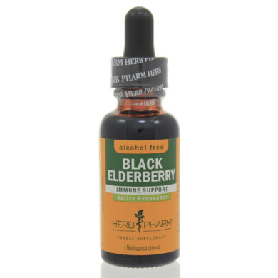 Black Elderberry Glycerite - 1 ounce