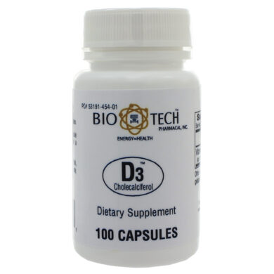 D3 1,000IU - 100 capsules