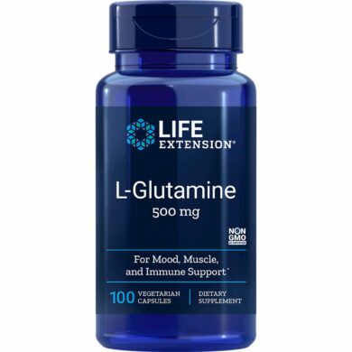 L-Glutamine 500mg - 100 capsules