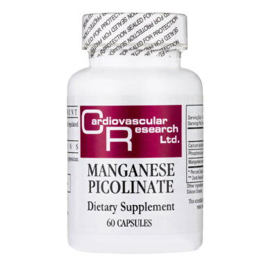 Manganese Picolinate 20mg - 60 capsules