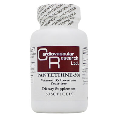 Pantethine 300mg (Pantesin) - 60 softgels