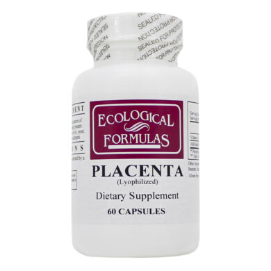 Placenta (Lypholized 250mg) - 60 capsules