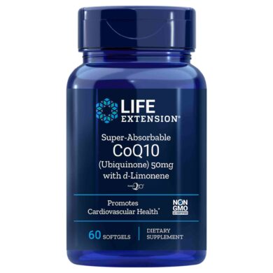 Super-Absorbable CoQ10 50mg - 60 softgels