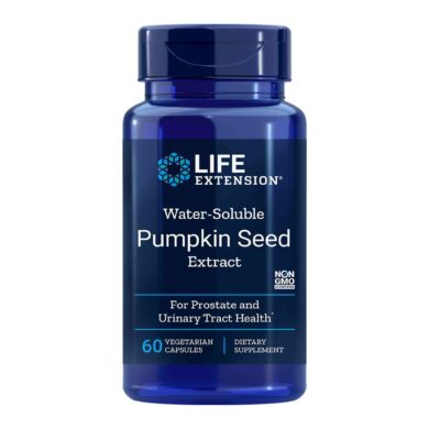 Water-Soluble Pumpkin Seed Extract - 60 capsules