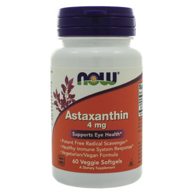 Astaxanthin 4mg - 60 softgels