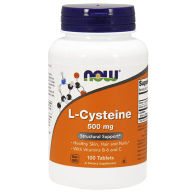 L-Cysteine 500mg - 100 tablets
