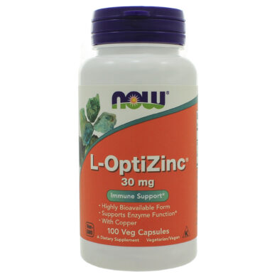 L-OptiZinc 30mg - 100 capsules