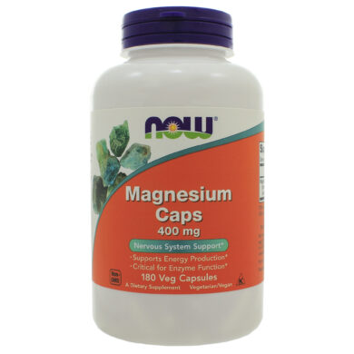 Magnesium 400mg - 180 capsules