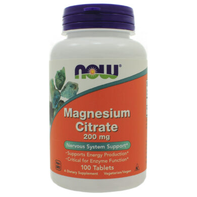 Magnesium Citrate 200mg - 100 tablets