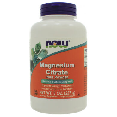 Magnesium Citrate Pure Powder - 8 ounces
