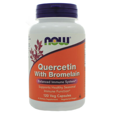 Quercetin w/Bromelain - 120 capsules