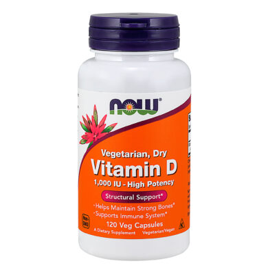 Vitamin D 1000IU - 120 capsules