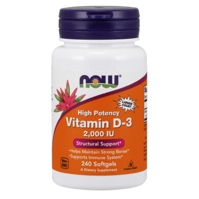 Vitamin D-3 2,000IU - 240 softgels