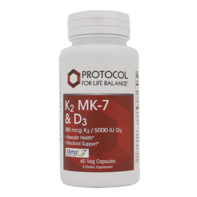 K2 MK-7 and D3 - 60 capsules