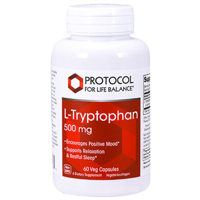 L-Tryptophan 500mg - 60 capsules