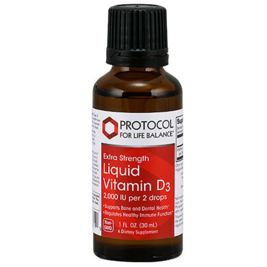 Vitamin D3 2,000IU - 1 ounce