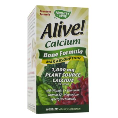 Alive! Calcium - 60 tablets