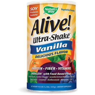 Alive! Soy Protein Shake Vanilla  - 2.2 pounds