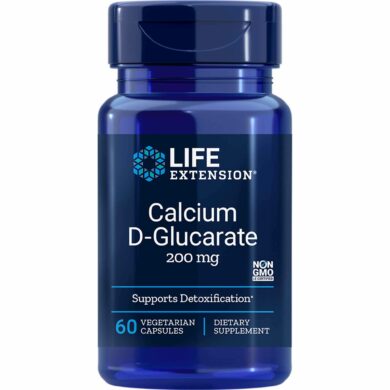 Calcium D Glucarate 200mg - 60 capsules