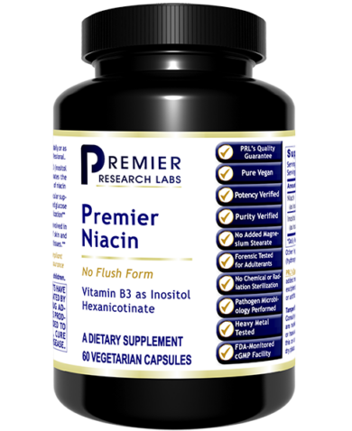Niacin, Premier - 60 capsules
