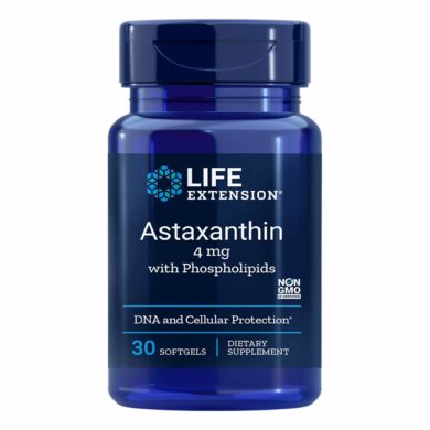 Astaxanthin with Phospholipids 4mg - 30 soft gels