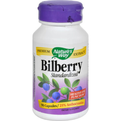 Bilberry Standardized - 90 capsules