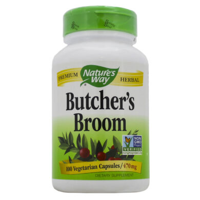 Butcher's Broom Root - 100 capsules