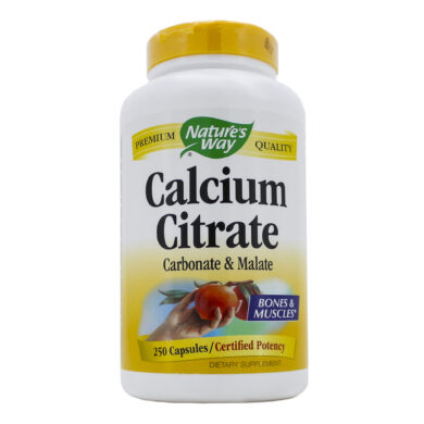Calcium Citrate - 250 capsules