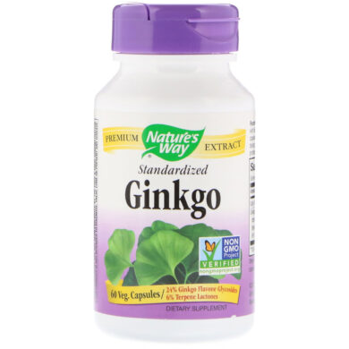 Ginkgo Standardized - 60 capsules
