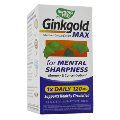 Ginkgold Max 120mg - 60 tablets