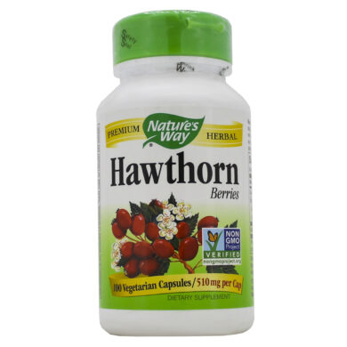 Hawthorn Berries 510mg - 100 capsules