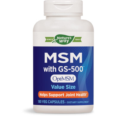 MSM w/GS-500 - 180 capsules