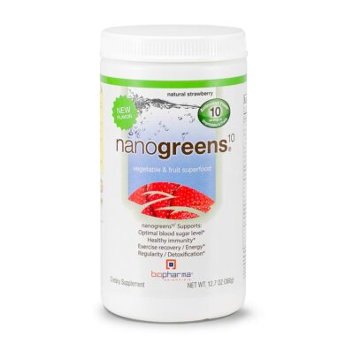 NanoGreens10 Strawberry - 360 grams