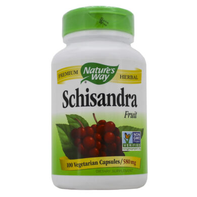 Schizandra Fruit - 100 capsules