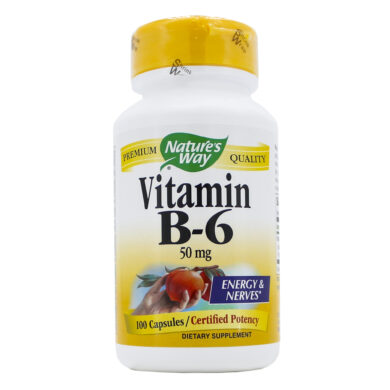 Vitamin B-6 - 100 capsules