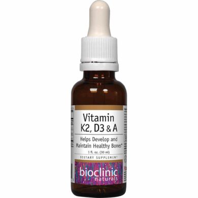 Vitamin K2, D3 & A - 30 milliliters
