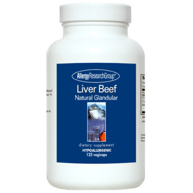 Liver Beef Glandular 500mg - 125 capsules