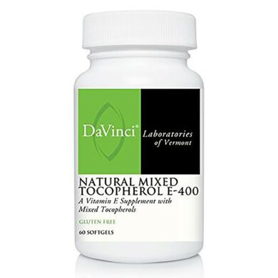 Natural Mixed Tocopherol E-400 - 60 softgels