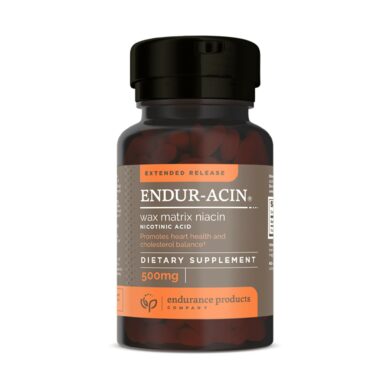 Extended Release ENDUR-ACIN® Wax Matrix Niacin (Nicotinic Acid) 500mg - 100 tablets