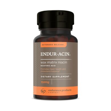 Extended Release ENDUR-ACIN® Wax Matrix Niacin (Nicotinic Acid) 750mg - 60 tablets