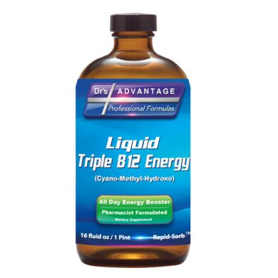 Liquid Triple B12 Energy - 16 ounces