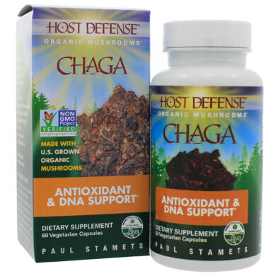 Chaga (Inonotus obliquus) - 60 capsules