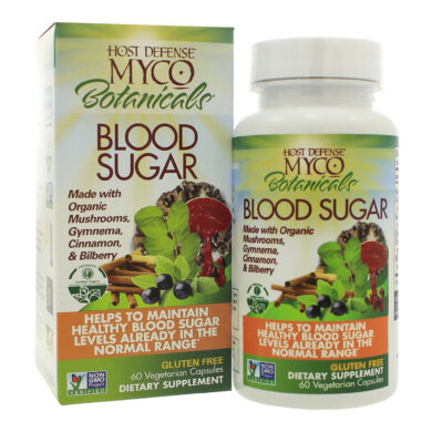 MycoBotanicals Blood Sugar - 60 capsules